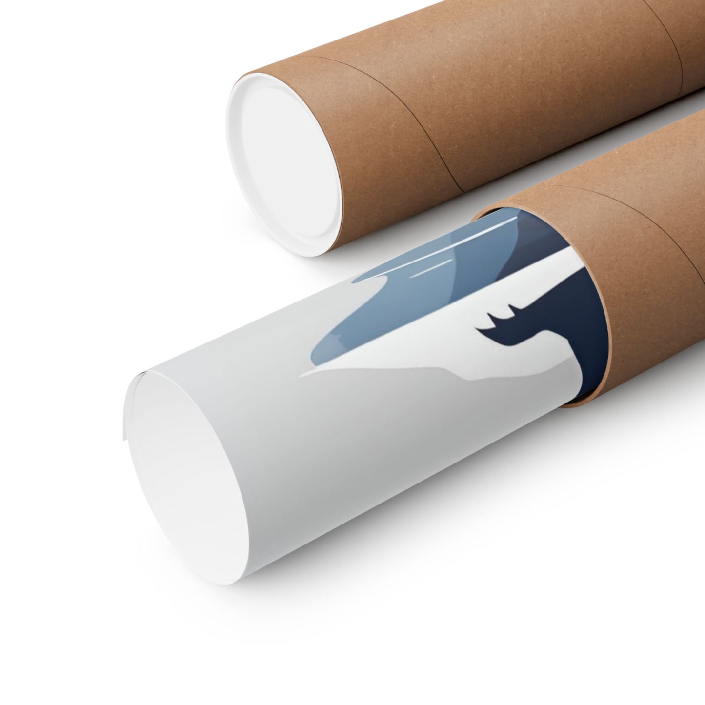 Lone Collection Polar Bear 3 Matte Square Posters