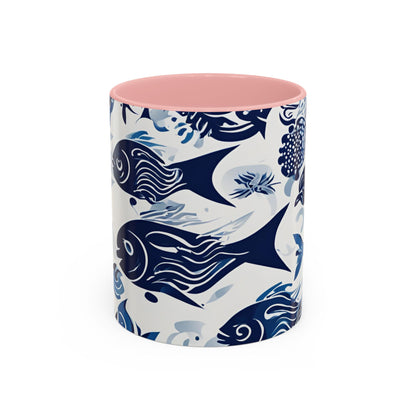 Fish 15 Accent Coffee Mug (11oz)