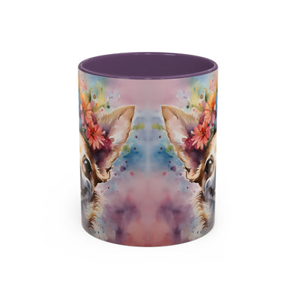 Chihuahua 04 Accent Coffee Mug - Dog Lover Gift