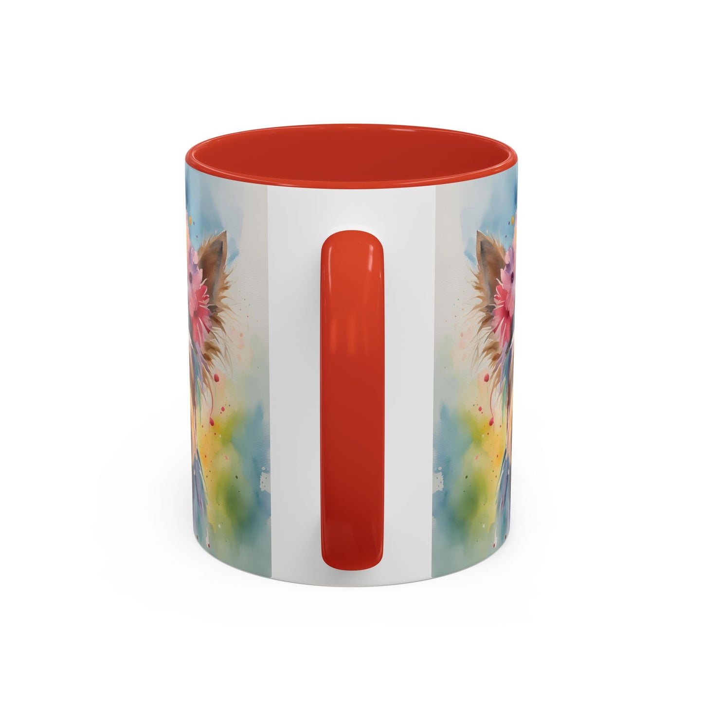 Yorkshire Terrier 03 Accent Coffee Mug - Dog Lover Gift