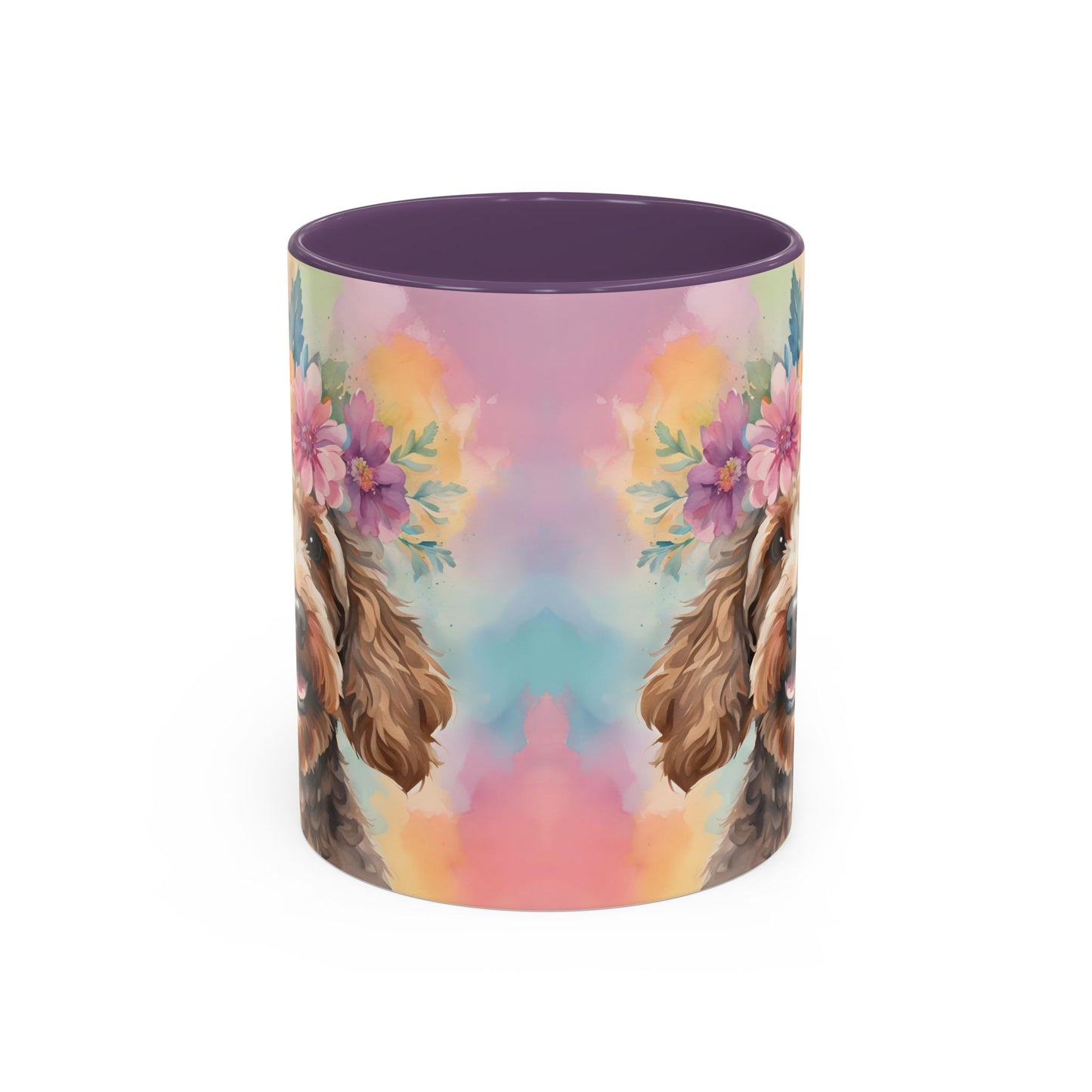 Cockapoo 01 Accent Coffee Mug - Dog Lover Gift