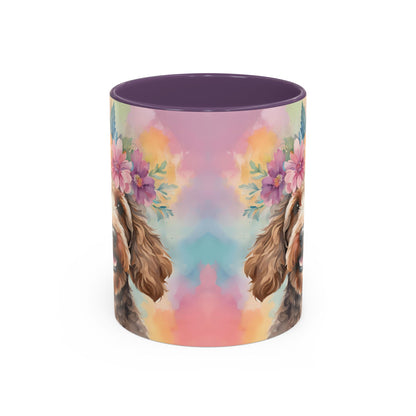 Cockapoo 01 Accent Coffee Mug - Dog Lover Gift