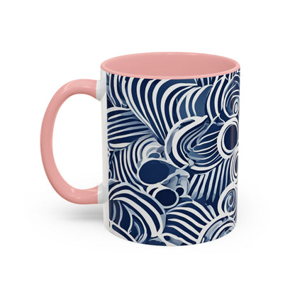 Seashell 4 Accent Coffee Mug (11oz)