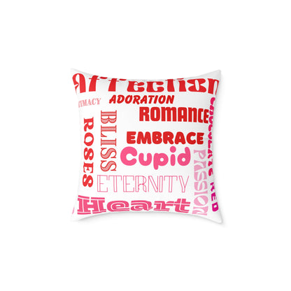 Bliss Words Poly Pillow