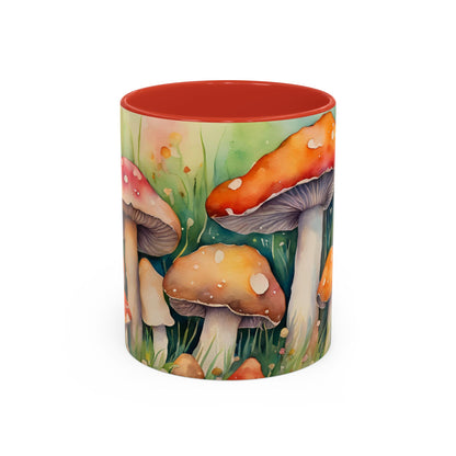 Mushroom 5 Accent Mug 11oz