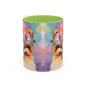 Pomeranian 01 Accent Coffee Mug - Dog Lover Gift