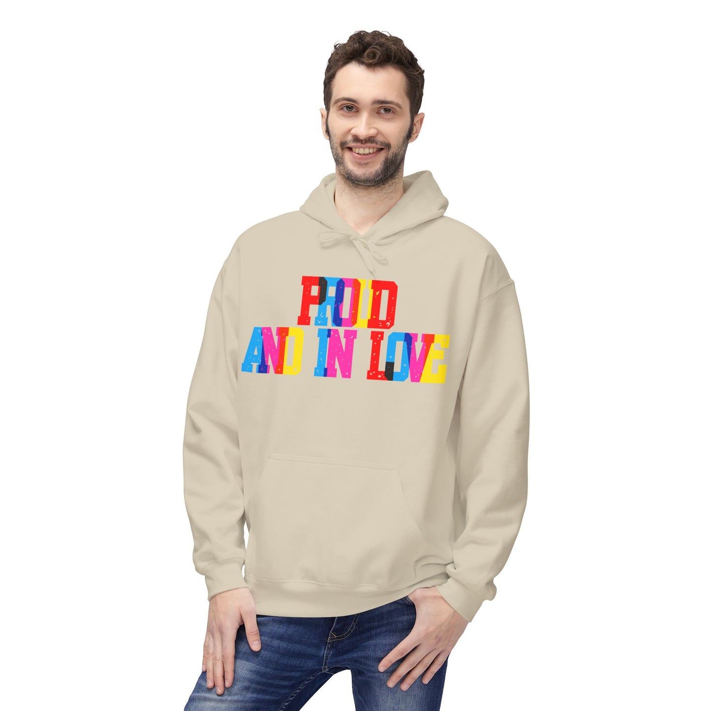 Proud And In Love Unisex Valentines Hoodie