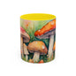 Mushroom 5 Accent Mug 11oz