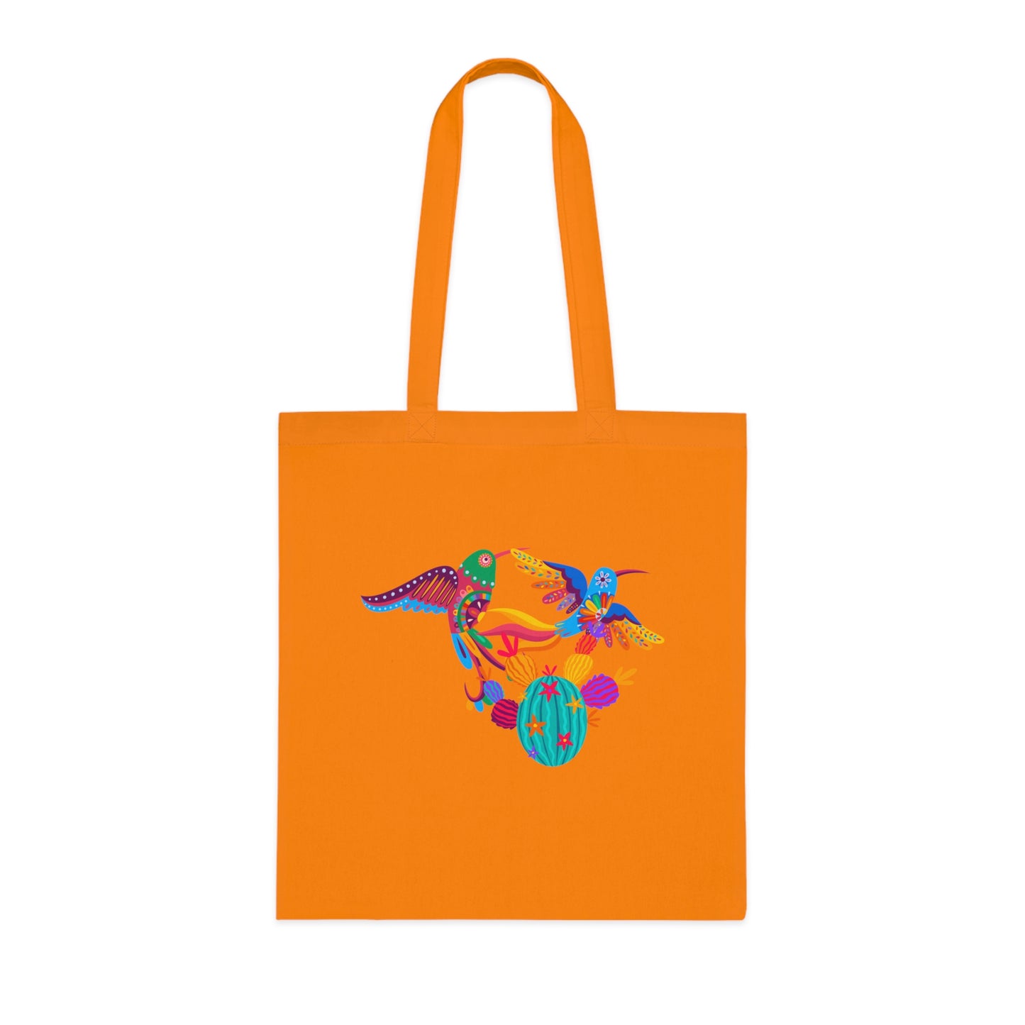 Funky birds 04 Cotton Tote