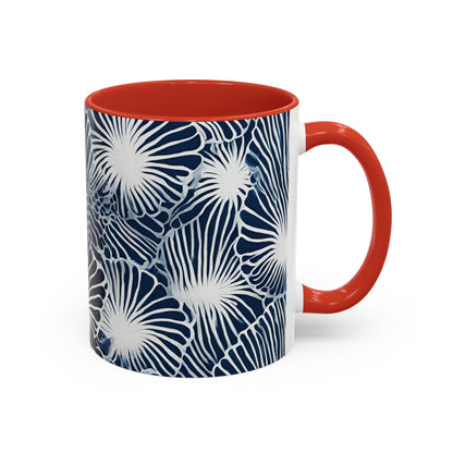 Seashell 3 Accent Coffee Mug (11oz)
