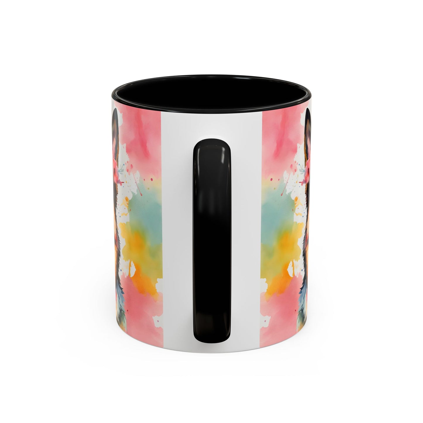 German Shepherd 04 Accent Coffee Mug - Dog Lover Gift