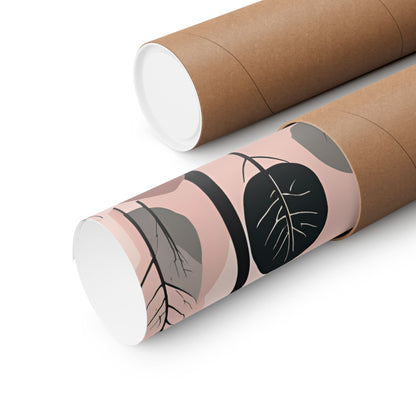 Lonely Forest Pink 16 Matte Square Posters