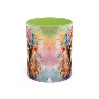 Cocker Spaniel 03 Accent Coffee Mug - Dog Lover Gift