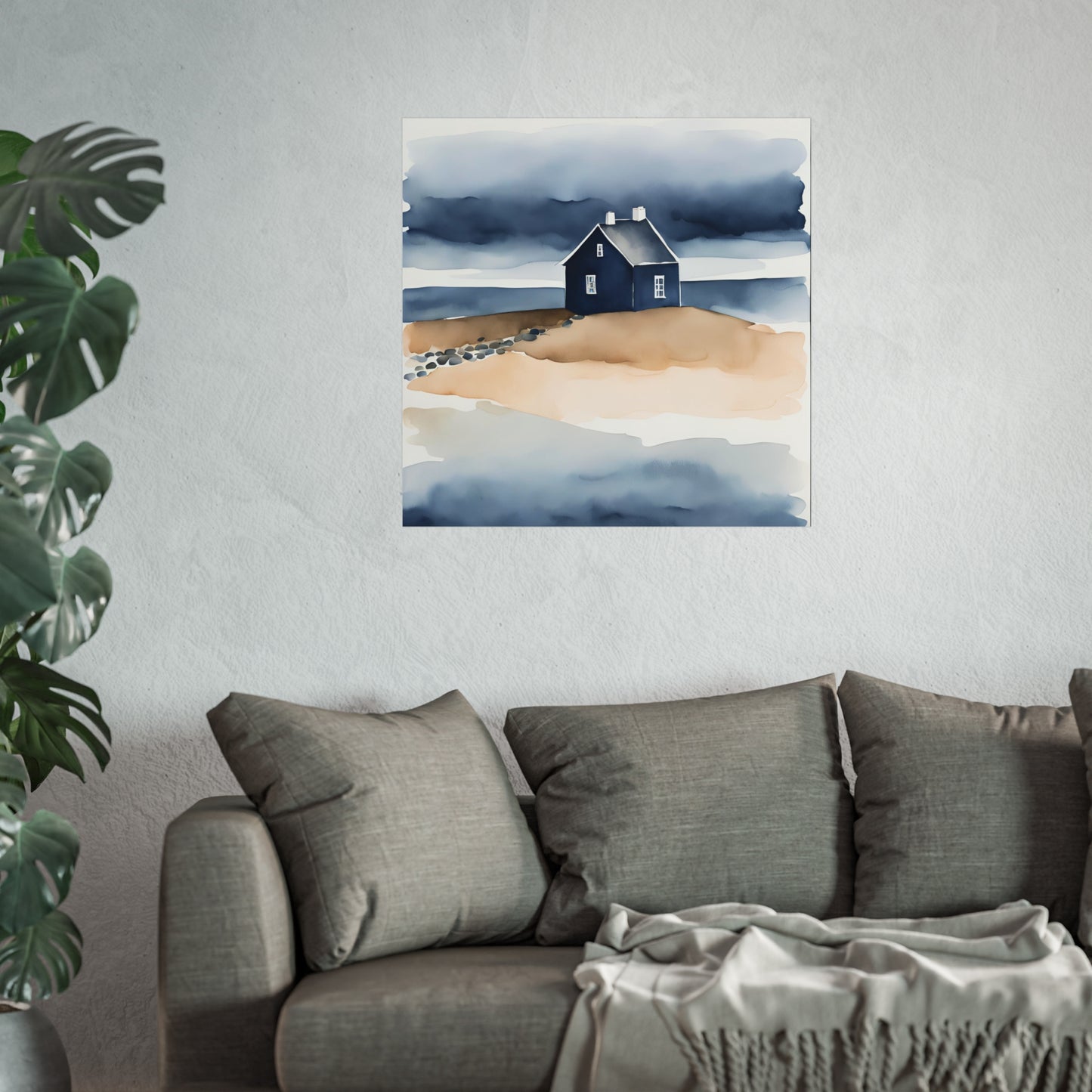 Blue Collection 10 Matte Print