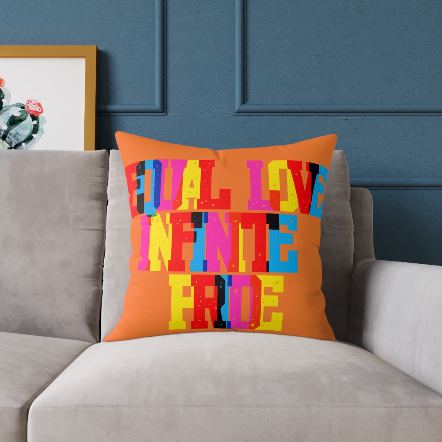 Equal Love Infinite Pride Poly Pillow
