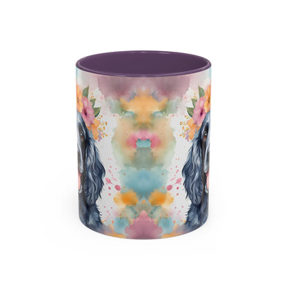 Blue Roan Cocker Spaniel 03 Accent Coffee Mug - Dog Lover Gift