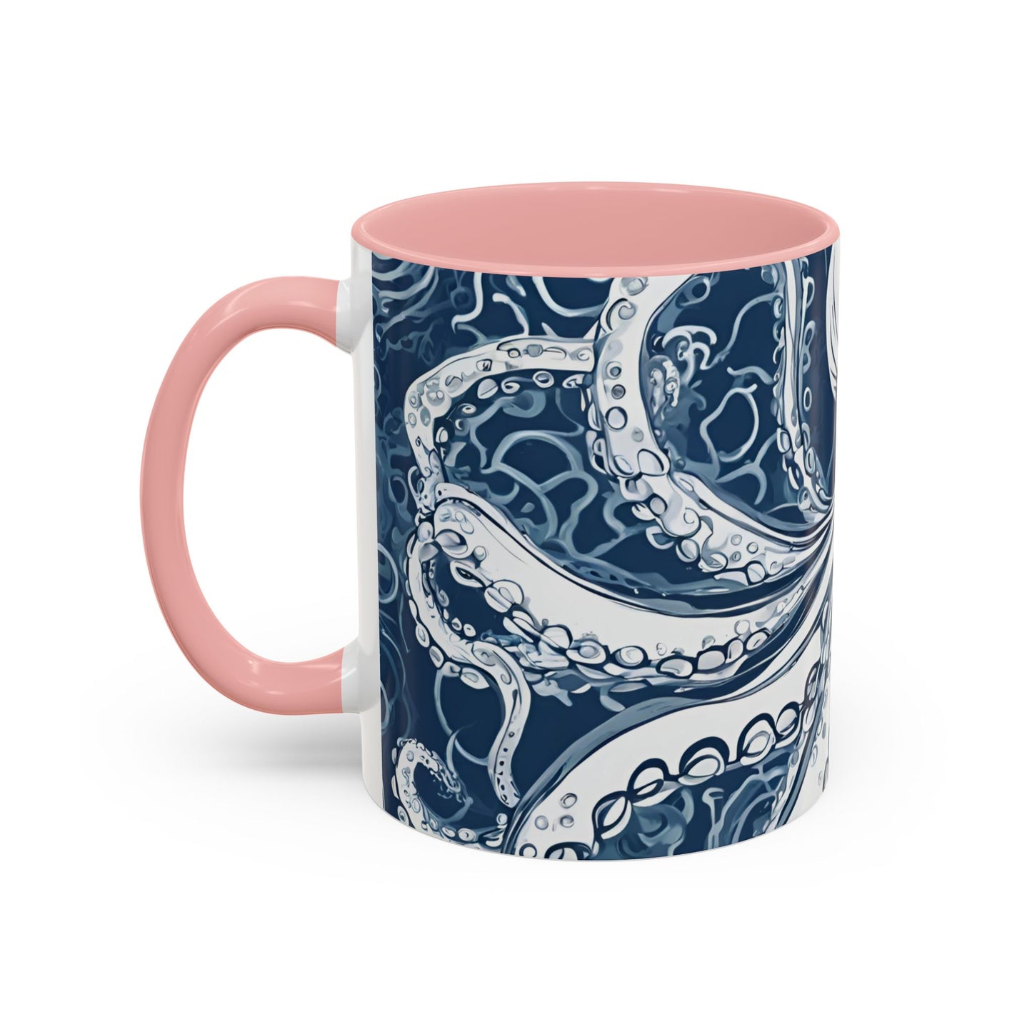 Octopus 7 Accent Coffee Mug (11oz)