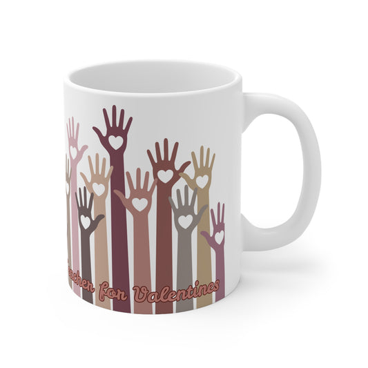 Teacher For Valentines 4 Mug Ceramic 11oz