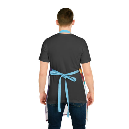 Multicolored Fox Adult Apron (AOP)