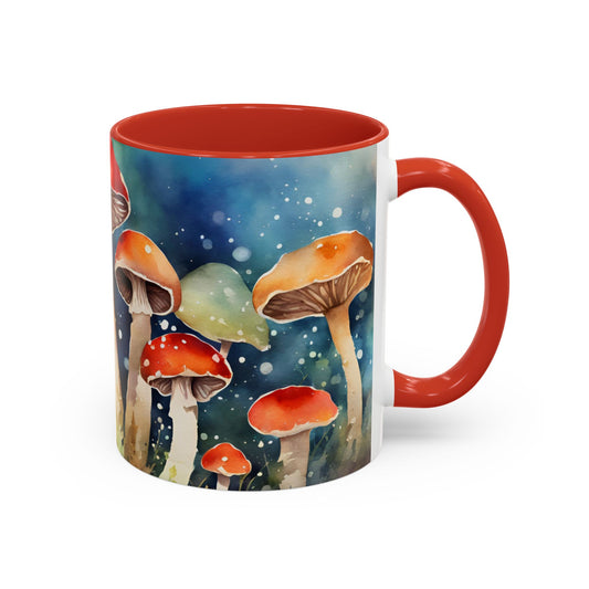 Mushroom 8 Accent Mug 11oz