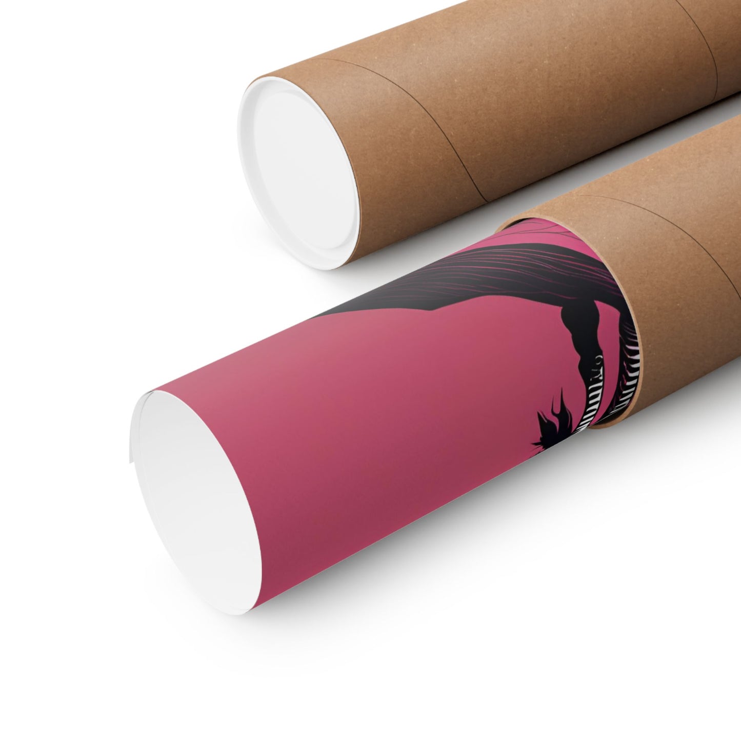 Lone Collection Zebra 10 Matte Square Posters