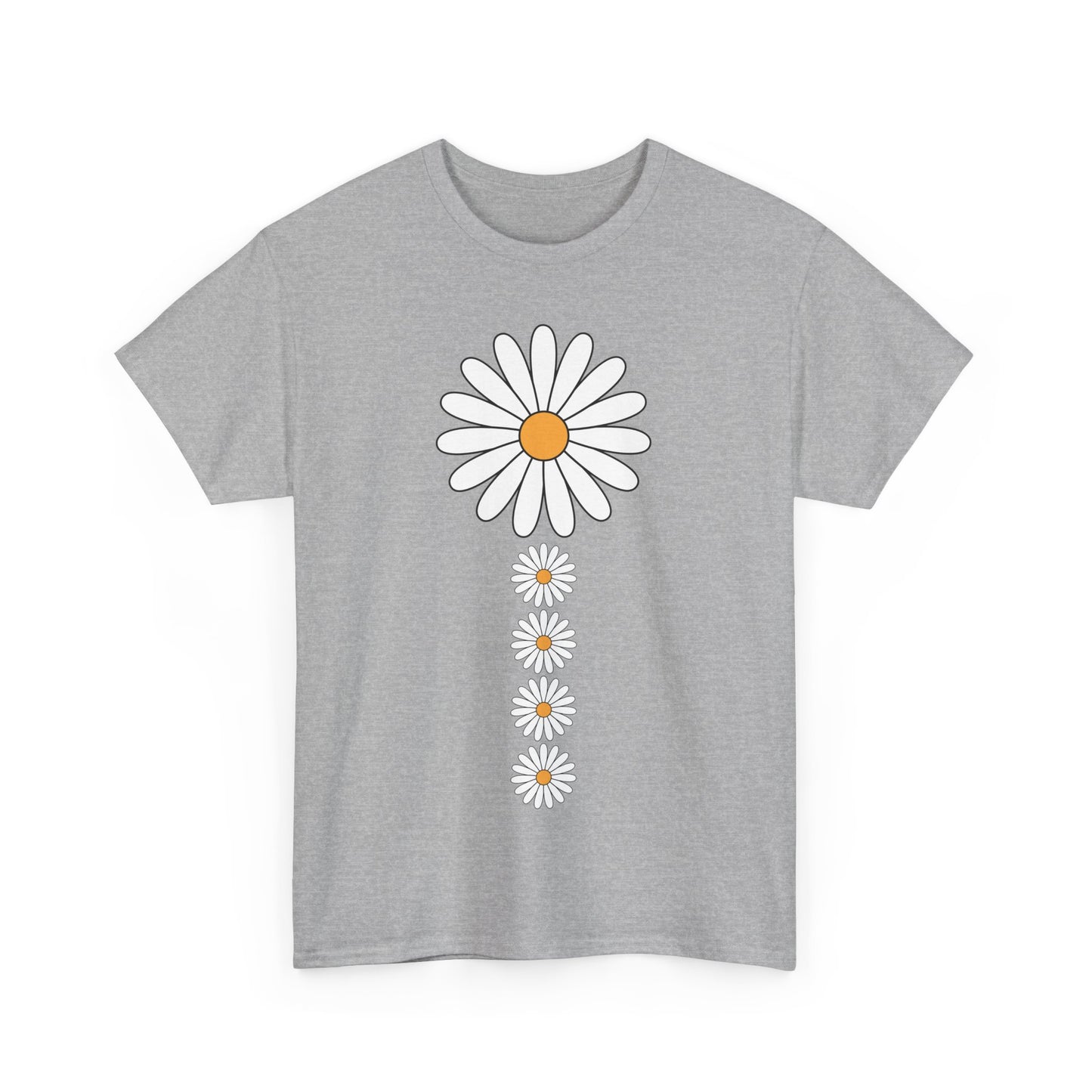 More abstract flowers 44 Unisex Heavy Cotton Tee