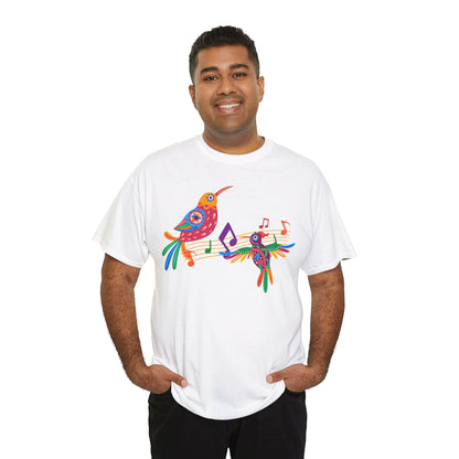 Jazzy birds 06 Unisex Heavy Cotton Tee