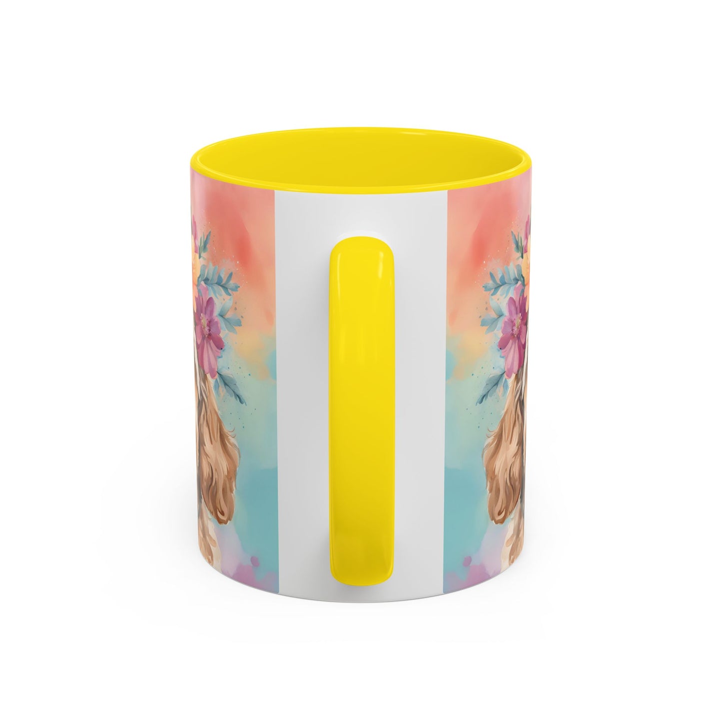 Cockapoo 01 Accent Coffee Mug - Dog Lover Gift