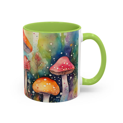Mushroom 4 Accent Mug 11oz