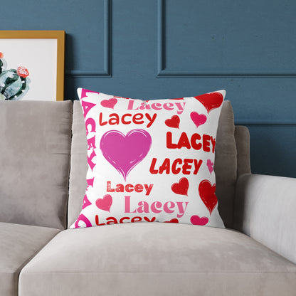 (Personizable) Name Of Your Loved One 02 Poly Pillow