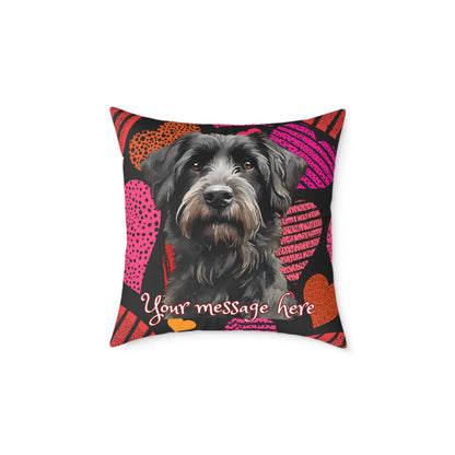 Personalized Valentine Eddy 2 Poly Cushion/Pillow 5 sizes