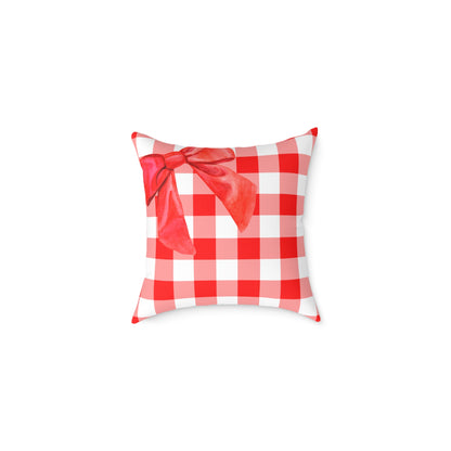 Valentine Chocolate Covered Strawberries 1 Poly Pillow