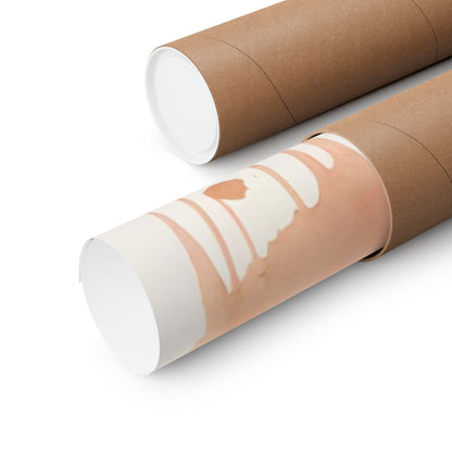 Nursery Llamas 1 Matte Horizontal Posters