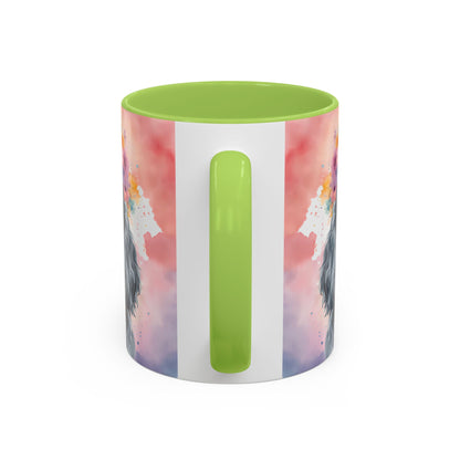 Blue Roan Cocker Spaniel 01 Accent Coffee Mug - Dog Lover Gift