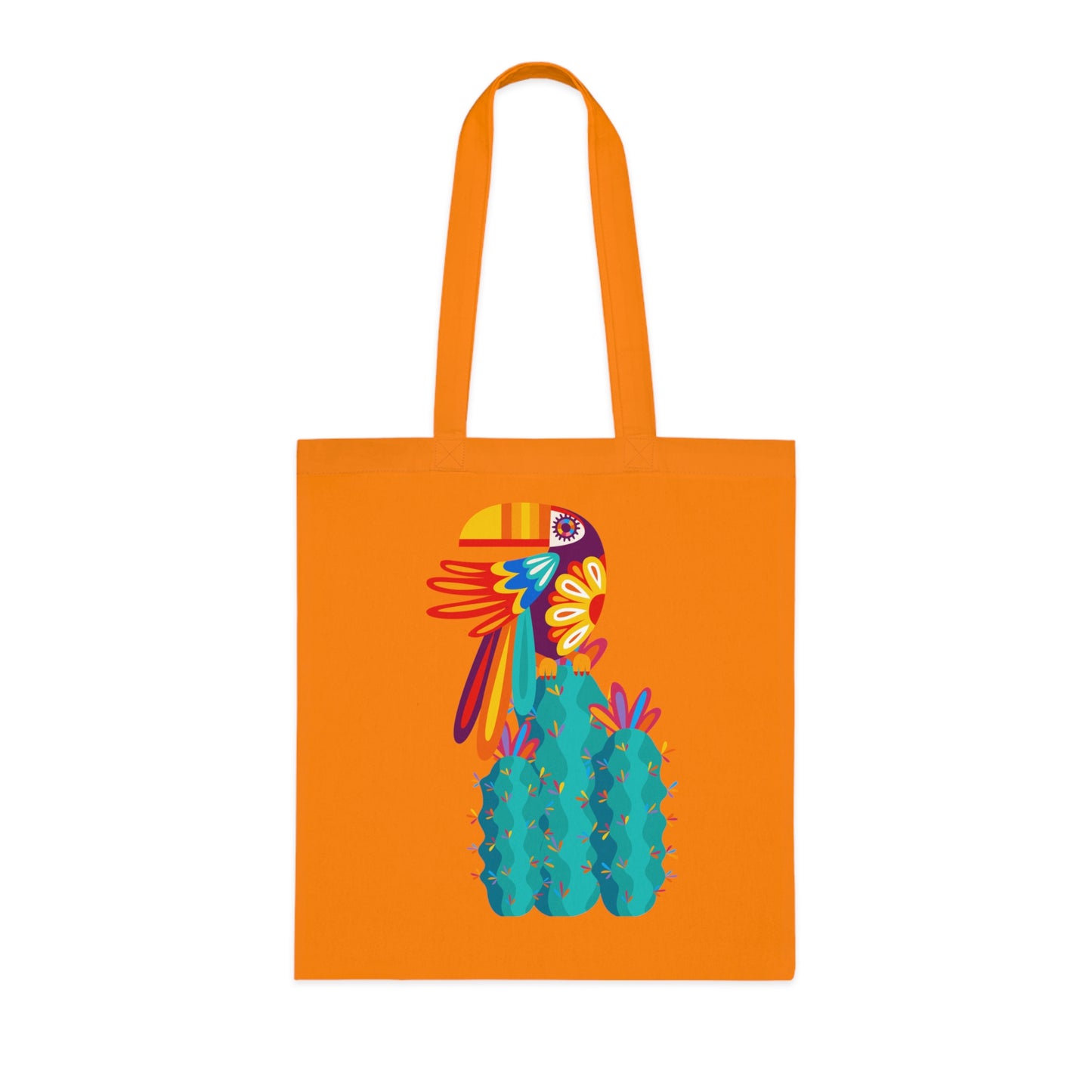 Funky birds 09 Cotton Tote