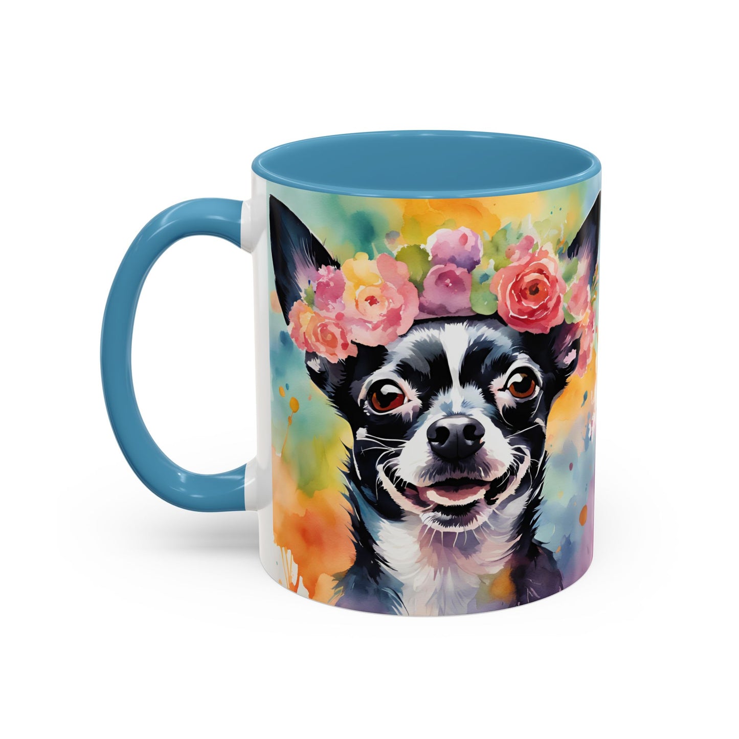 Chihuahua 03 Accent Coffee Mug - Dog Lover Gift