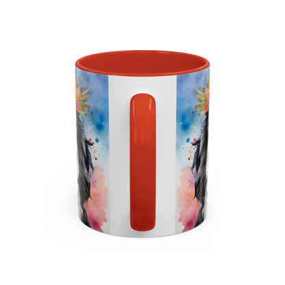 Springer Spaniel 02 Accent Coffee Mug - Dog Lover Gift