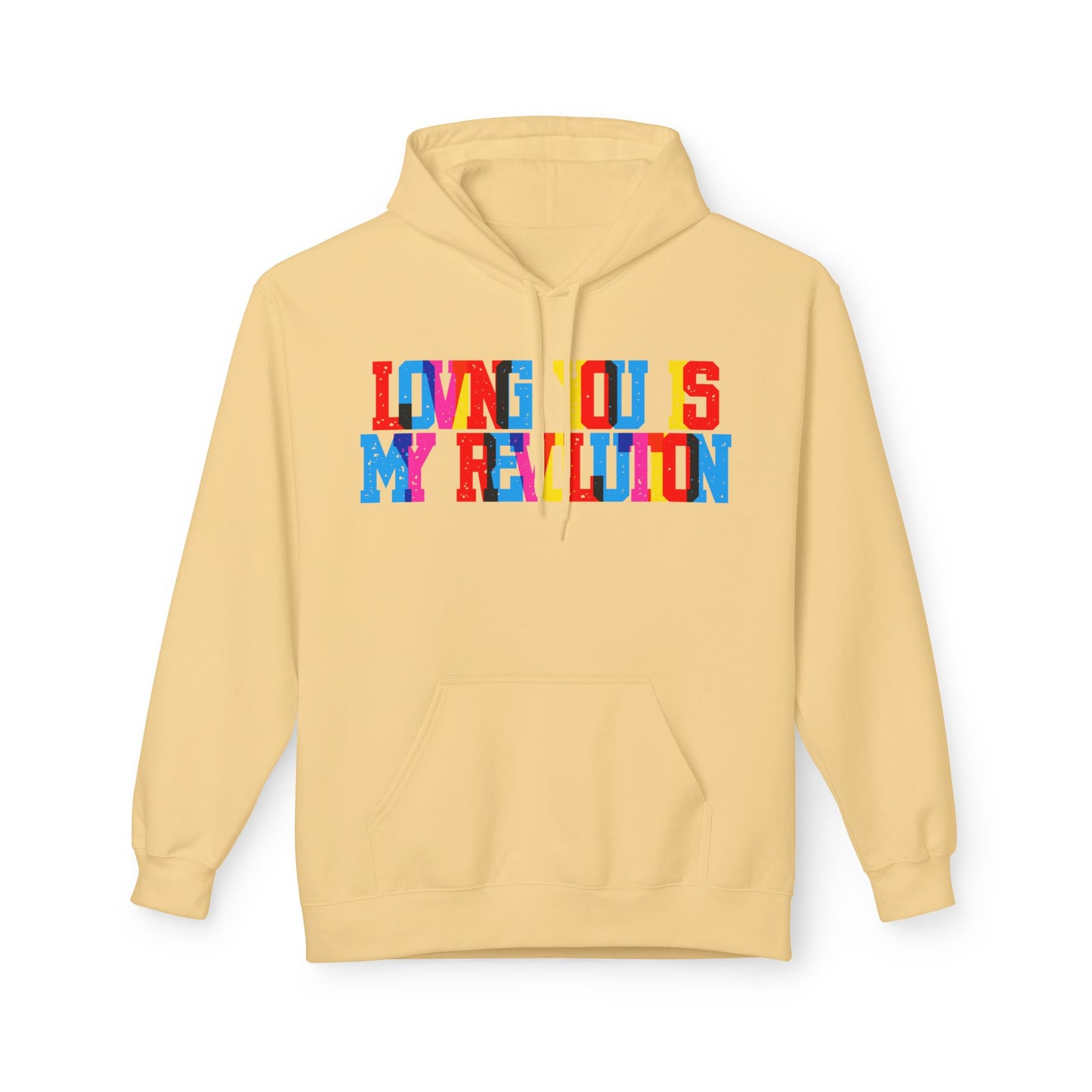 Loving You Is My Revolution Unisex Valentines Hoodie