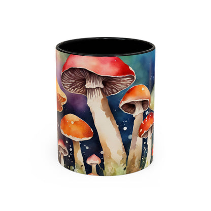 Mushroom 8 Accent Mug 11oz