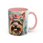 Yorkshire Terrier 04 Accent Coffee Mug - Dog Lover Gift