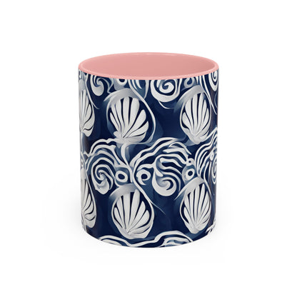 Seashell 7 Accent Coffee Mug (11oz)