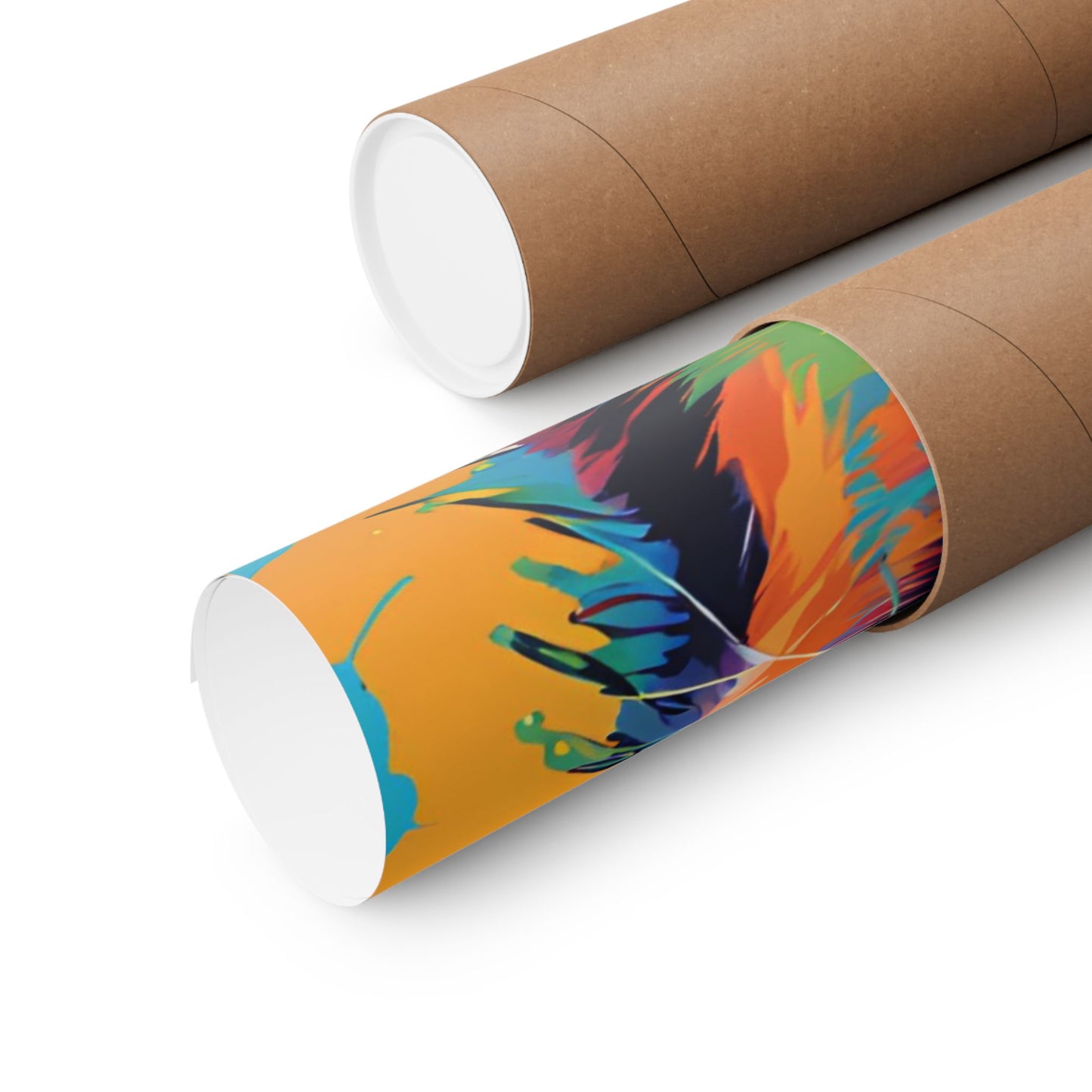 Multicolored Labrador 1 Matte Vertical Poster