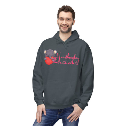 Heartbreaker (But Cute With It) Unisex Valentines Hoodie