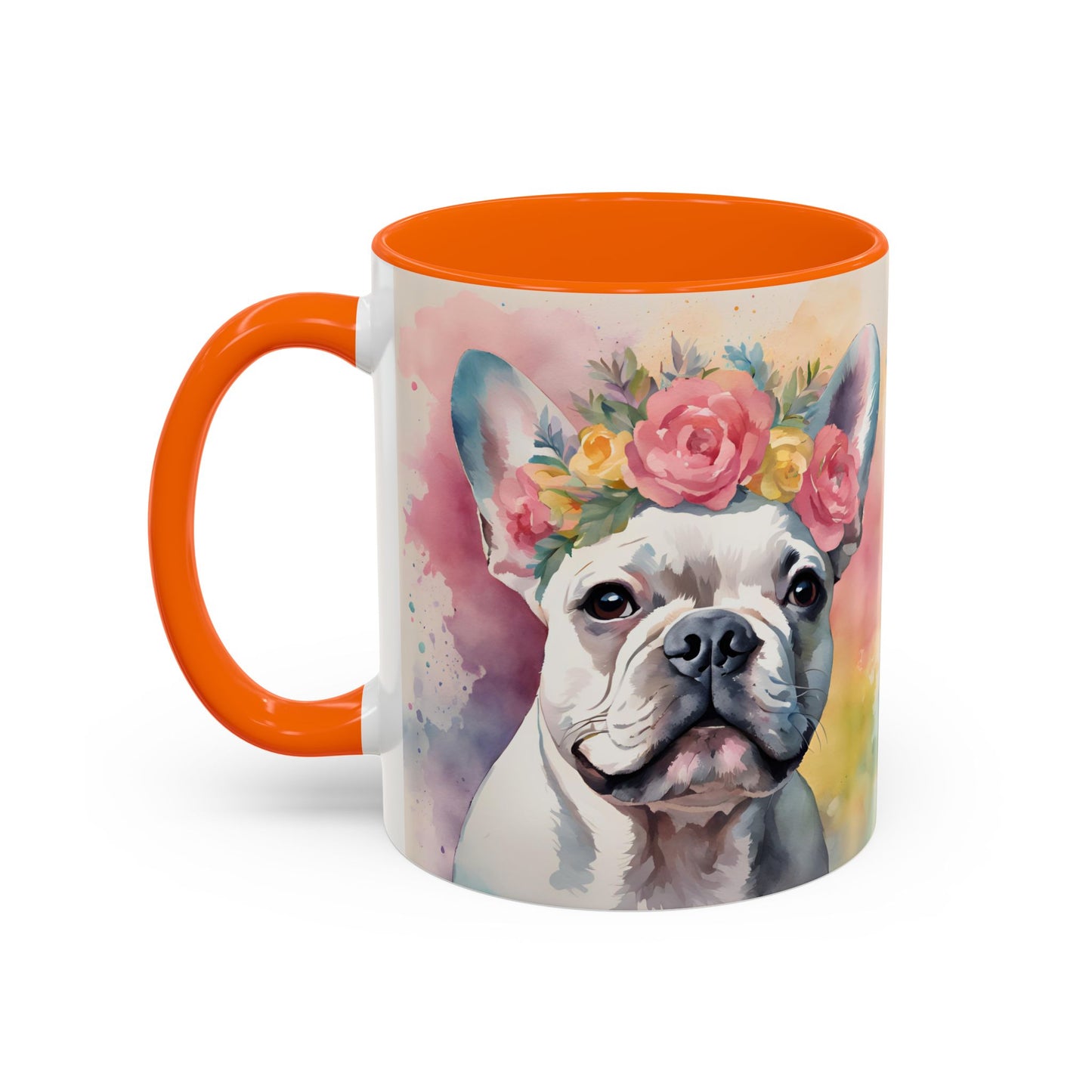 French Bulldog 04 Accent Coffee Mug - Dog Lover Gift