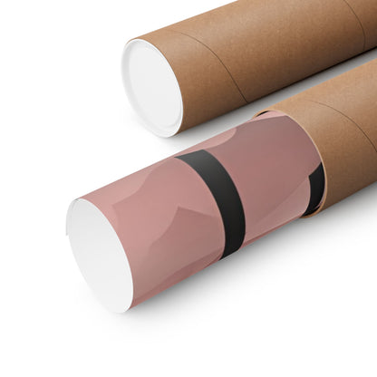 Lonely Forest Pink 25 Matte Square Posters