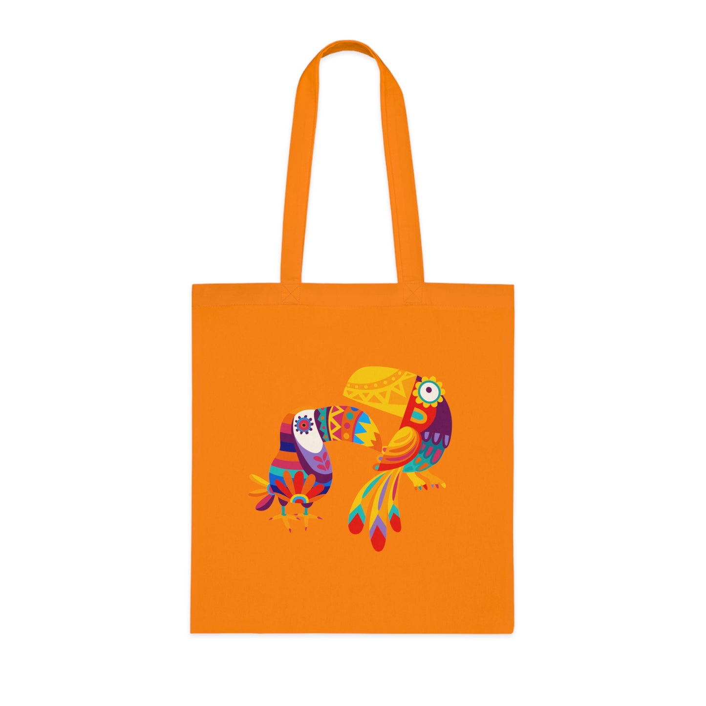 Funky birds 08 Cotton Tote