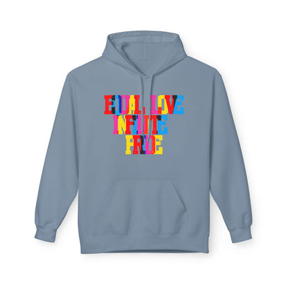 Equal Love Infinite Pride Unisex Valentines Hoodie