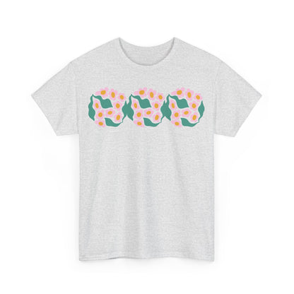 More Abstract Flowers 16 Unisex Heavy Cotton Tee