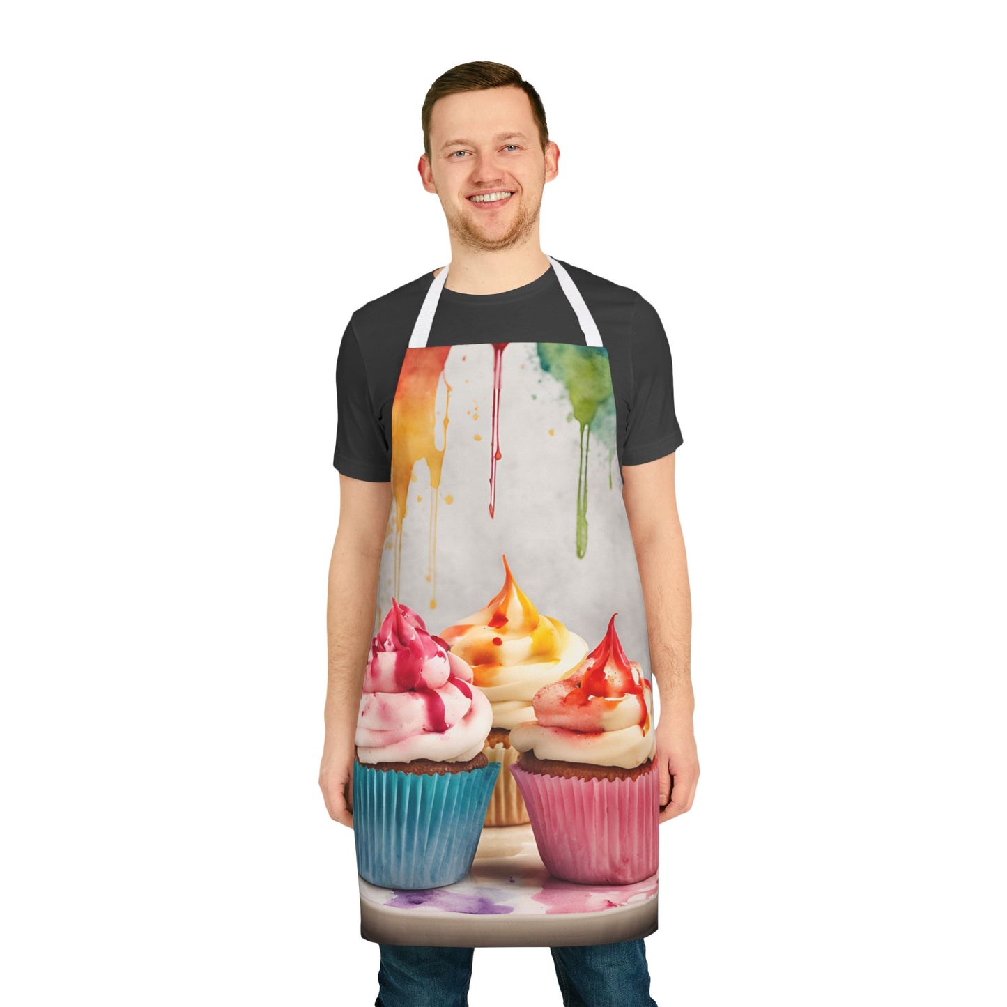 Cupcake 01 Baking Lovers 5-Color Straps Kitchen Wear