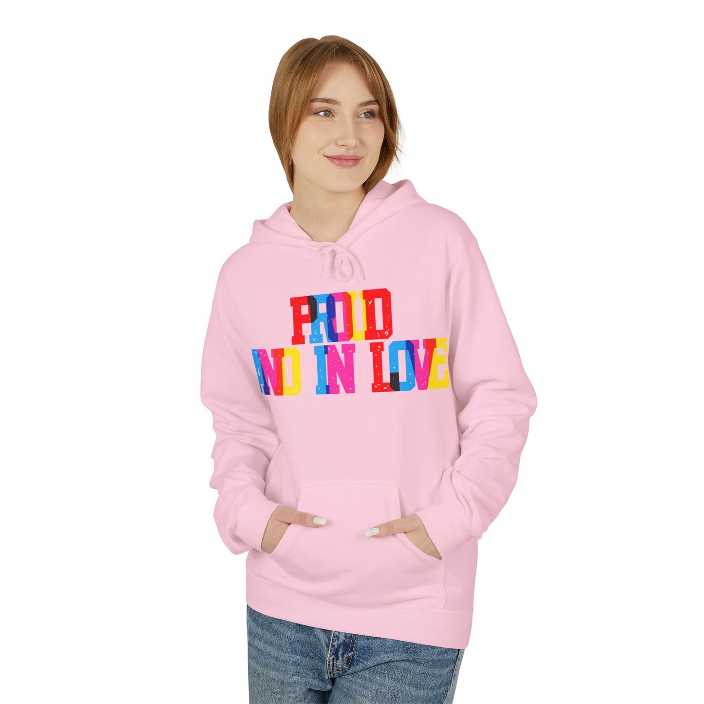 Proud And In Love Unisex Valentines Hoodie
